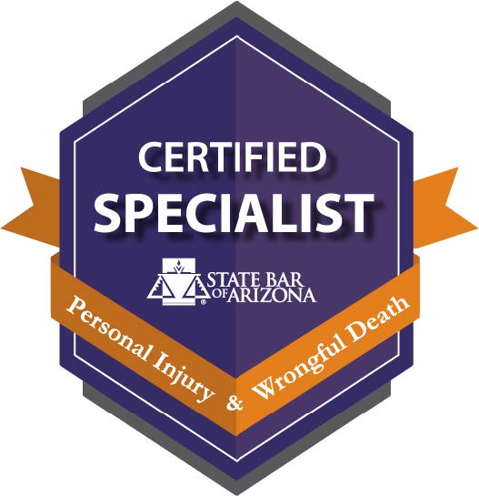 Arizona State Bar Certified Specialist, Personal Injury & Wrongful Death - Wendi A. Sorensen